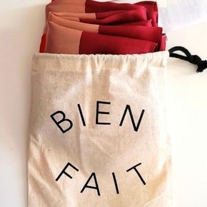 NWT Madewell Silk Oversized Bandana in Wild Poppy